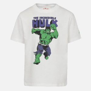 T-SHIRT DA BAMBINO CON STAMPA HULK EDIZIONE SPECIALE MARVEL