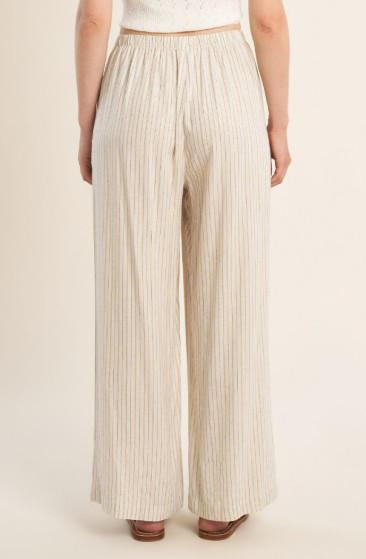 Pantaloni casual a righe