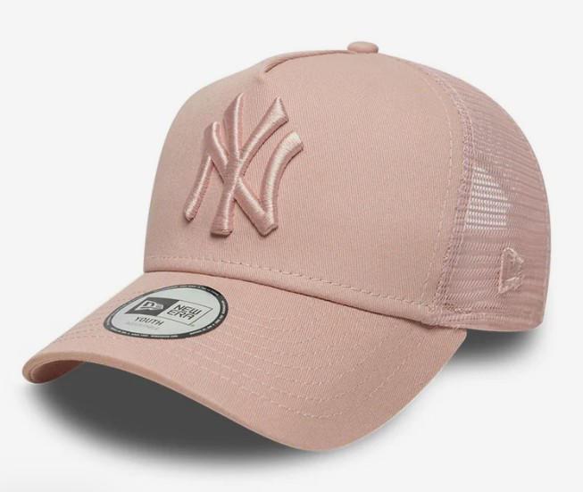 9FORTY A-Frame Trucker Yankees MLB League Essential Rosa Youth
