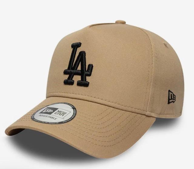 9FORTY E-Frame LA Dodgers MLB League Essential Beige Chiaro