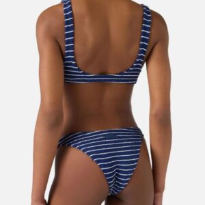 Bikini Naima Elise crinkle blu a righe