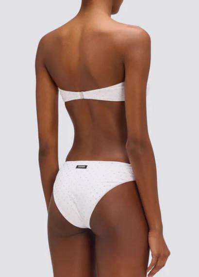 TOP BIKINI A FASCIA CON STRASS