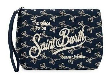 Pochette Aline in sangallo mini flowers