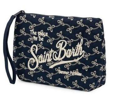 Pochette Aline in sangallo mini flowers