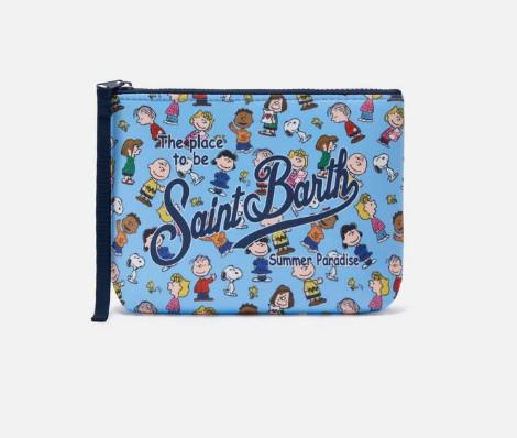 Pochette Aline in scuba con stampa Snoopy and Friends | Special Edition