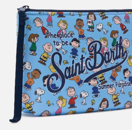 Pochette Aline in scuba con stampa Snoopy and Friends | Special Edition